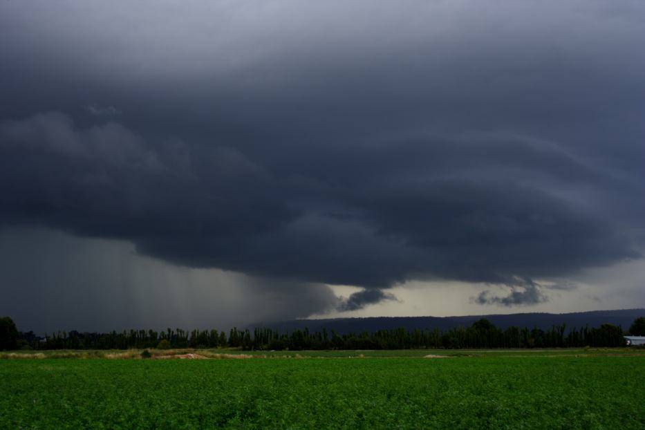 cumulonimbus thunderstorm_base : Agnes Banks, NSW   26 February 2006