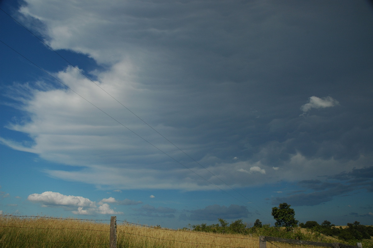 anvil thunderstorm_anvils : Parrots Nest, NSW   4 April 2006