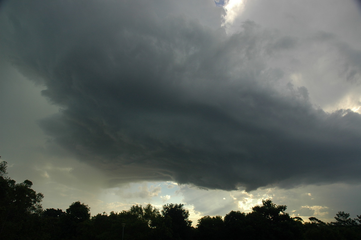 wallcloud thunderstorm_wall_cloud : Clunes, NSW   4 April 2006