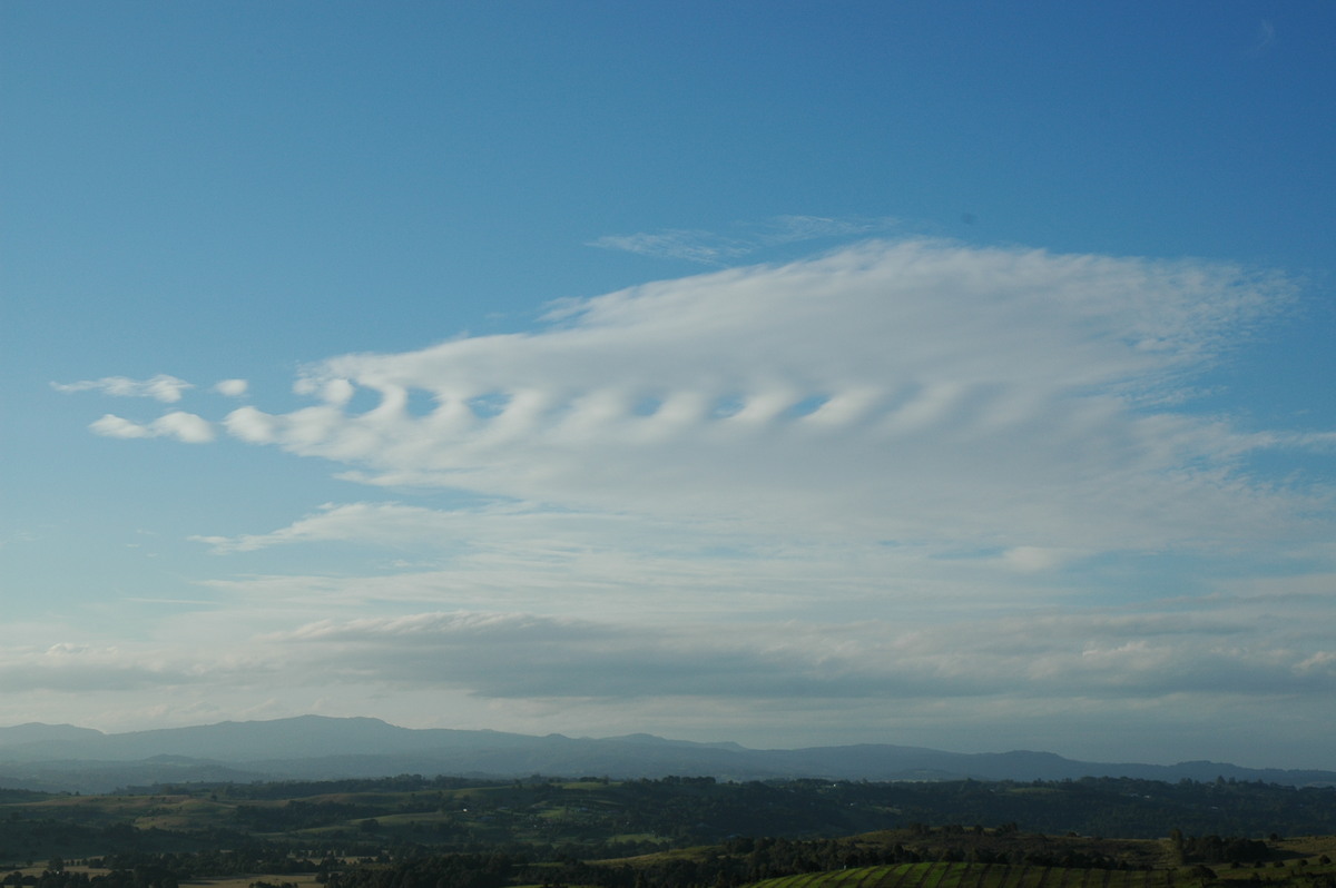 altocumulus undulatus : McLeans Ridges, NSW   28 April 2006