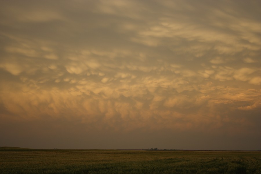 mammatus mammatus_cloud : SW of Childress, Texas, USA   2 May 2006