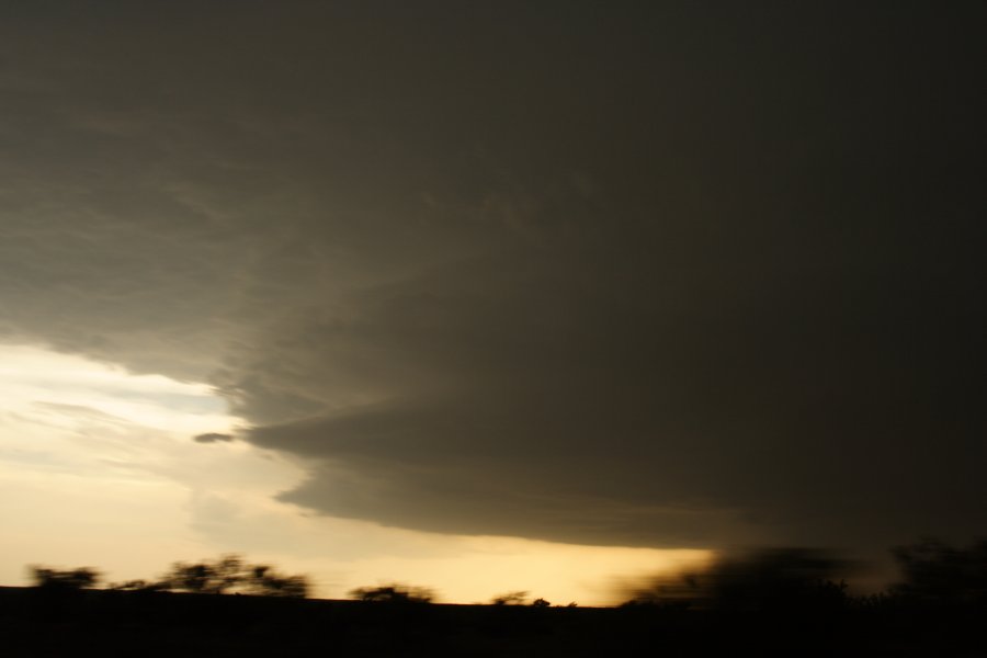 cumulonimbus supercell_thunderstorm : Jayton, Texas, USA   3 May 2006