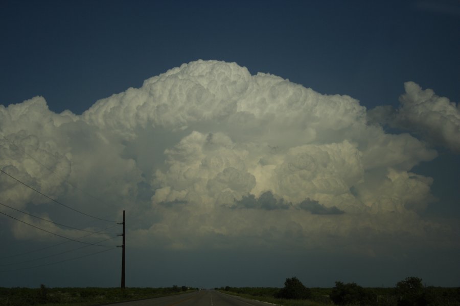 cumulonimbus supercell_thunderstorm : Odessa, Texas, USA   4 May 2006