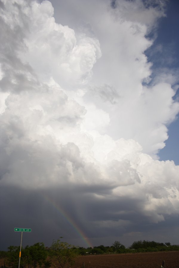 thunderstorm cumulonimbus_incus : Odessa, Texas, USA   4 May 2006