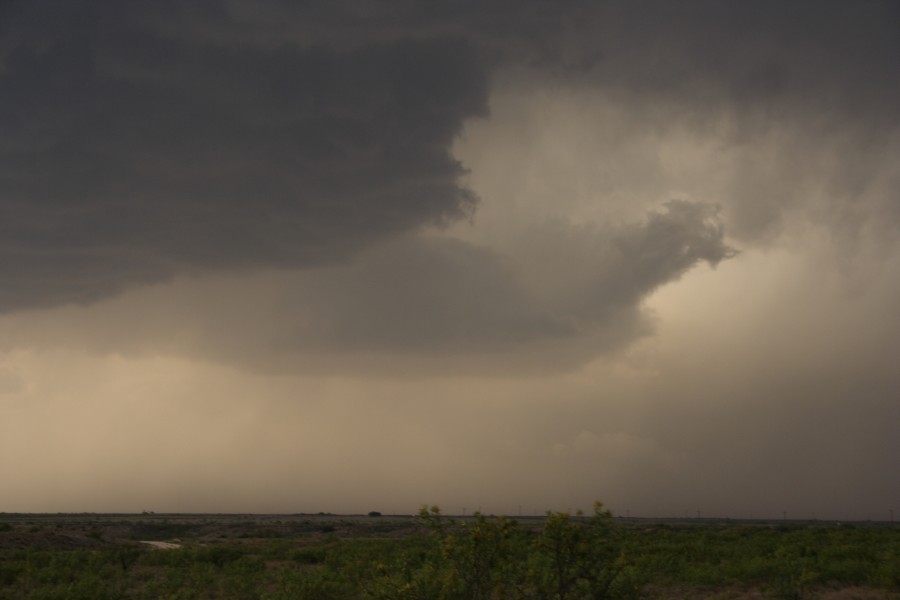 wallcloud thunderstorm_wall_cloud : Seminole, Texas, USA   5 May 2006