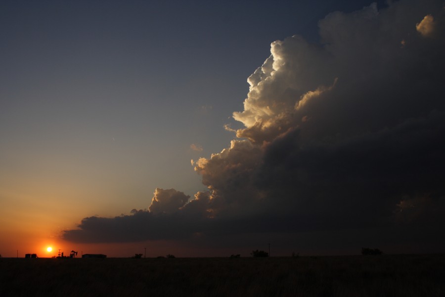 sunset sunset_pictures : S of Patricia, Texas, USA   5 May 2006