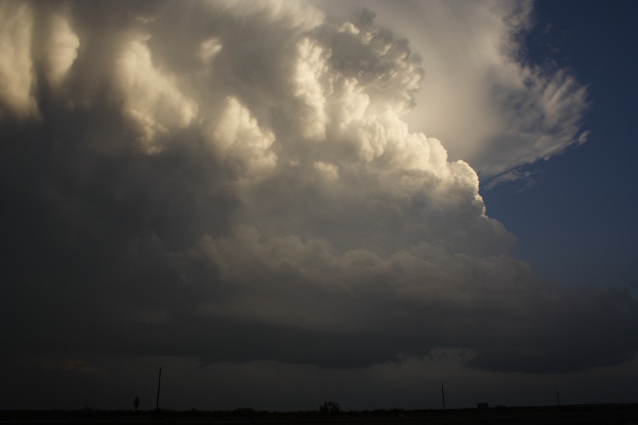 thunderstorm cumulonimbus_incus : Midland, Texas, USA   7 May 2006