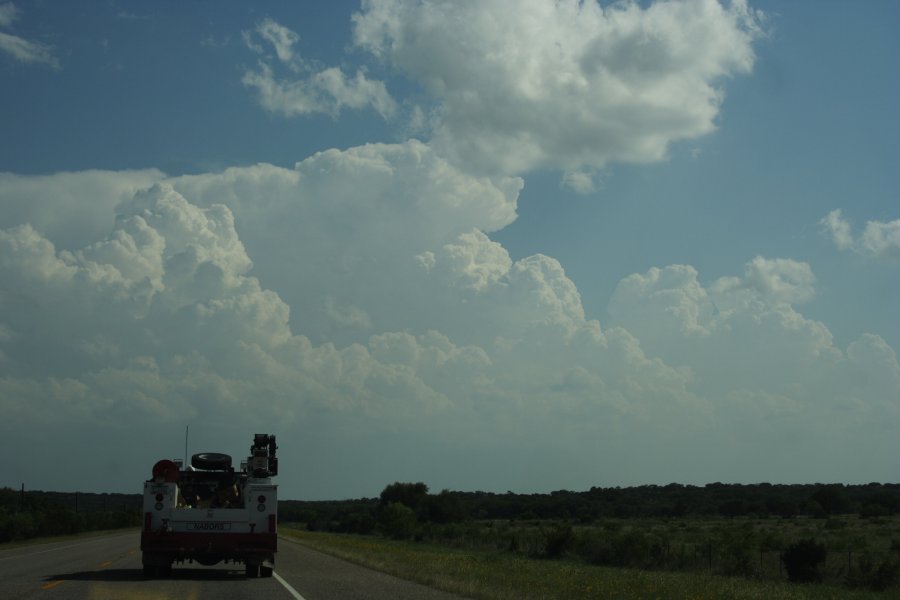 thunderstorm cumulonimbus_incus : Senora, Texas, USA   14 May 2006