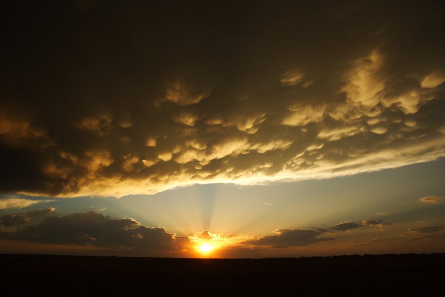 sunset sunset_pictures : N of Stinnett, Texas, USA   21 May 2006