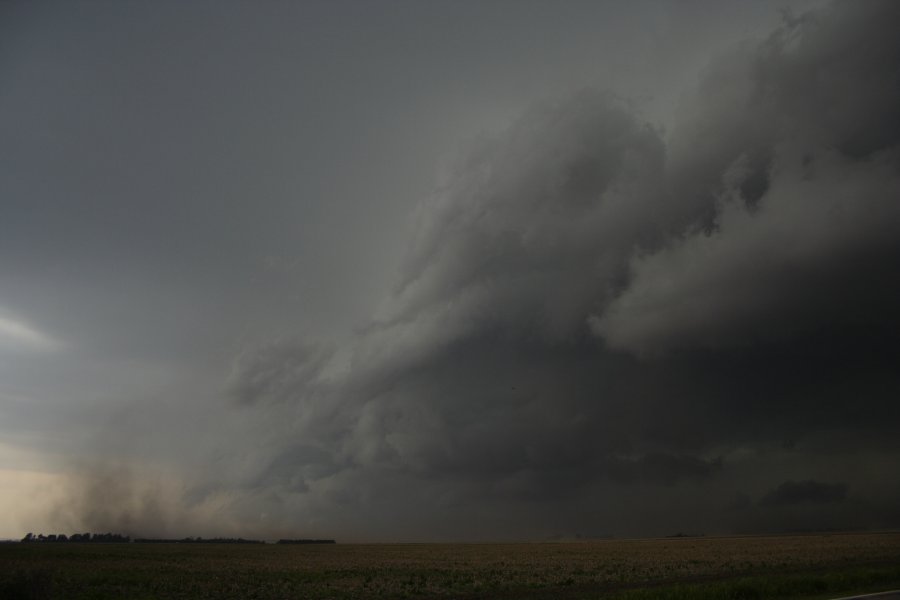 shelfcloud shelf_cloud : NE of Grand Island, Nebraska, USA   23 May 2006