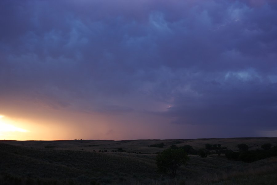 wallcloud thunderstorm_wall_cloud : N of Woodward, Oklahoma, USA   25 May 2006