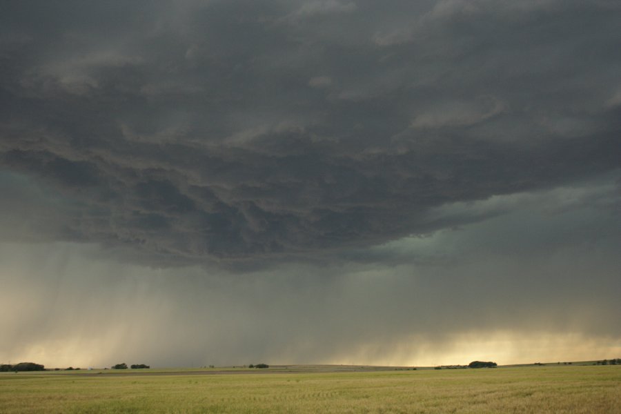 raincascade precipitation_cascade : SW of Hoxie, Kansas, USA   26 May 2006