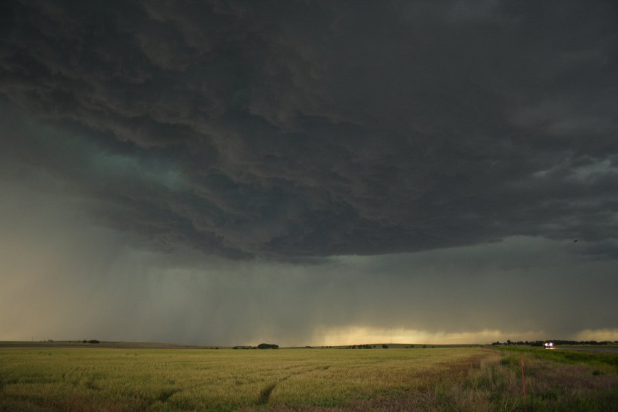 raincascade precipitation_cascade : SW of Hoxie, Kansas, USA   26 May 2006