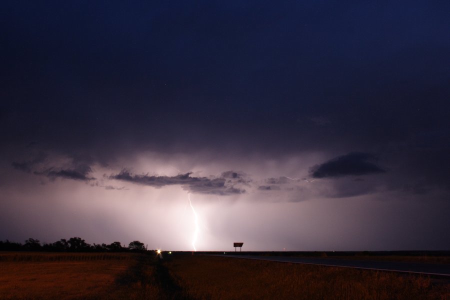 lightning lightning_bolts : near Hoxie, Kansas, USA   26 May 2006