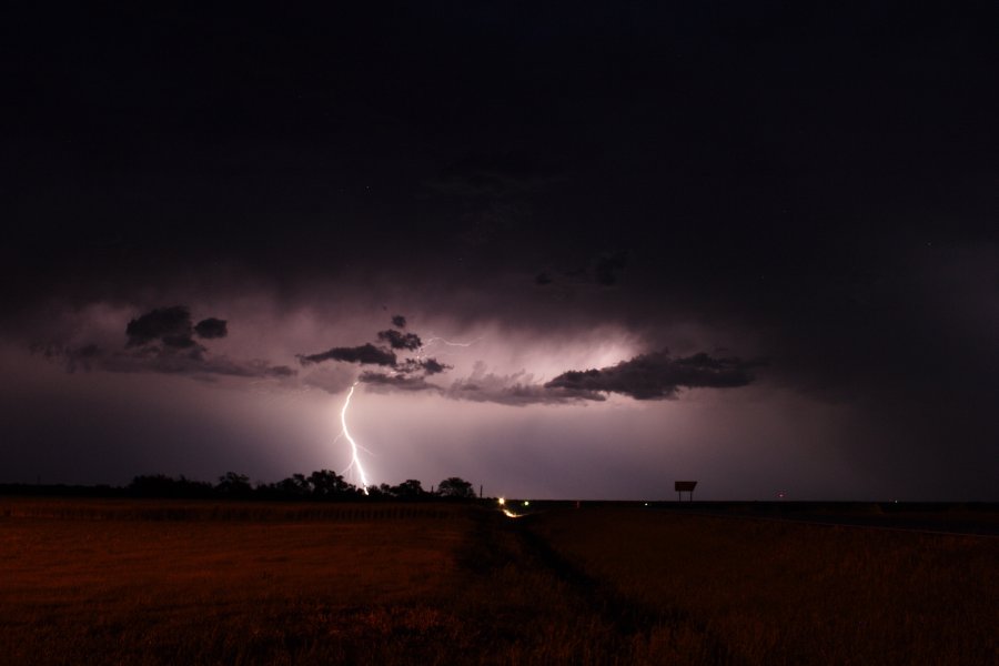 lightning lightning_bolts : near Hoxie, Kansas, USA   26 May 2006