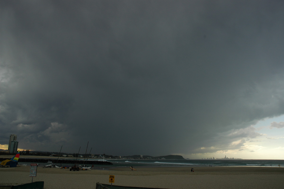 anvil thunderstorm_anvils : Currumbin, QLD   28 May 2006