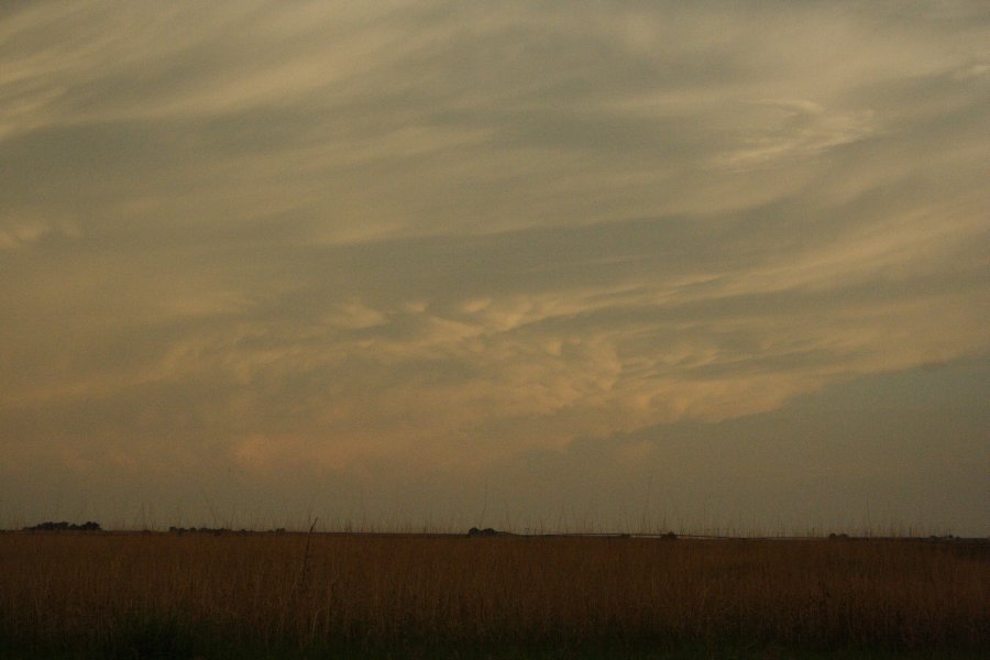 sunset sunset_pictures : SE of Kinsley, Kansas, USA   29 May 2006