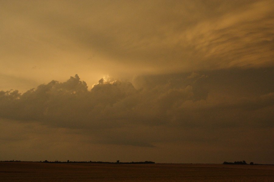 sunset sunset_pictures : SE of Kinsley, Kansas, USA   29 May 2006