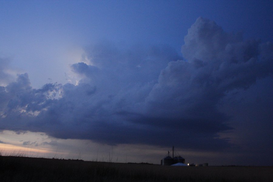 sunset sunset_pictures : SE of Kinsley, Kansas, USA   29 May 2006