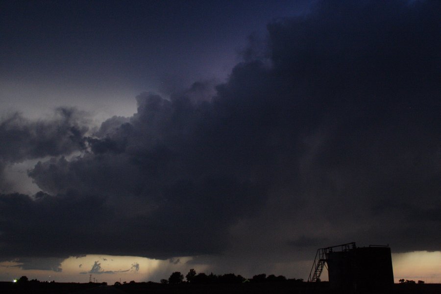 sunset sunset_pictures : SE of Kinsley, Kansas, USA   29 May 2006