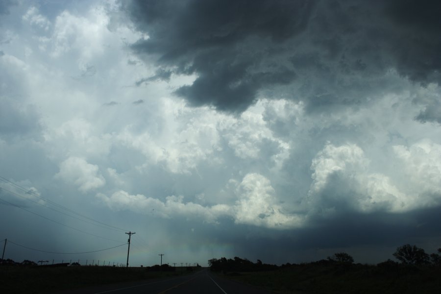 raincascade precipitation_cascade : E of Wheeler, Texas, USA   30 May 2006