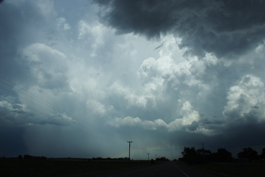 updraft thunderstorm_updrafts : E of Wheeler, Texas, USA   30 May 2006