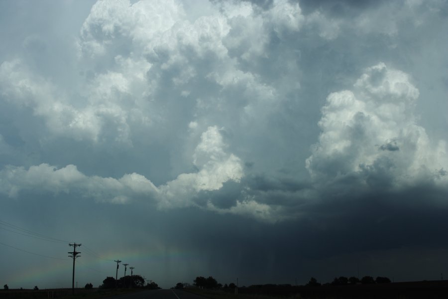 raincascade precipitation_cascade : E of Wheeler, Texas, USA   30 May 2006