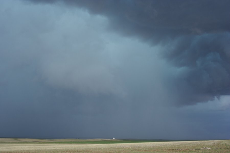 wallcloud thunderstorm_wall_cloud : E of Limon, Colorado, USA   31 May 2006