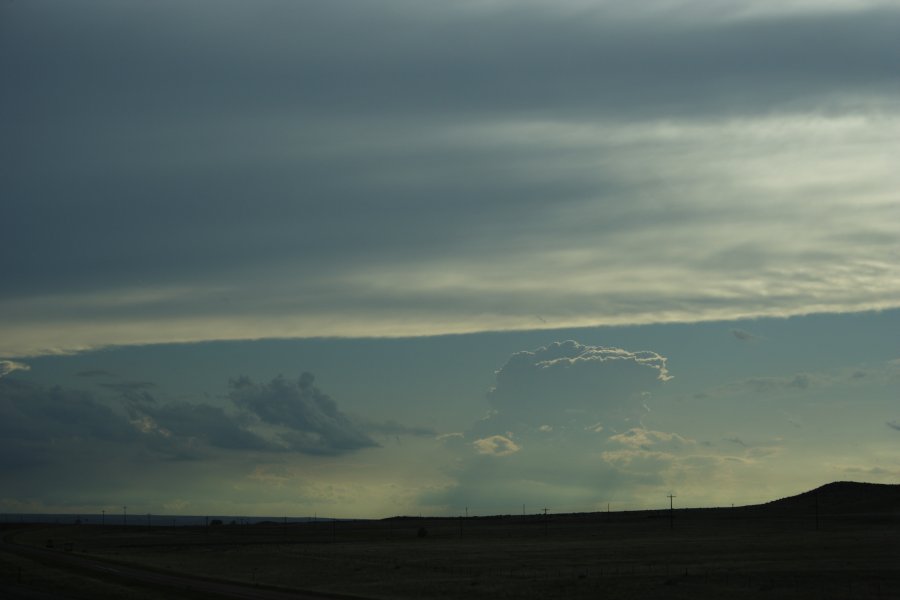 anvil thunderstorm_anvils : near Limon, Colorado, USA   31 May 2006