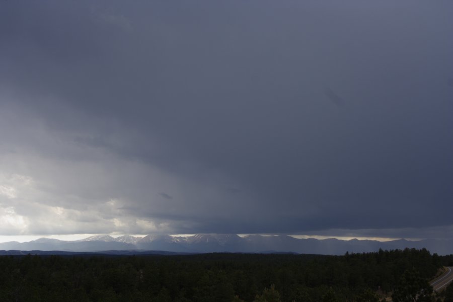 snow snow_pictures : W of Raton, New Mexico, USA   1 June 2006