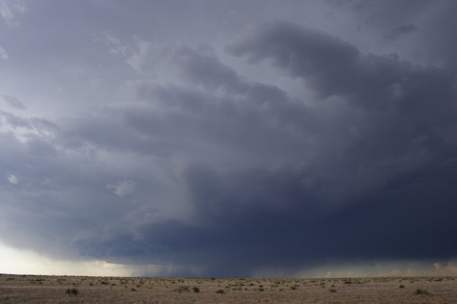 thunderstorm cumulonimbus_incus : N of Clayton, Colorado, USA   2 June 2006