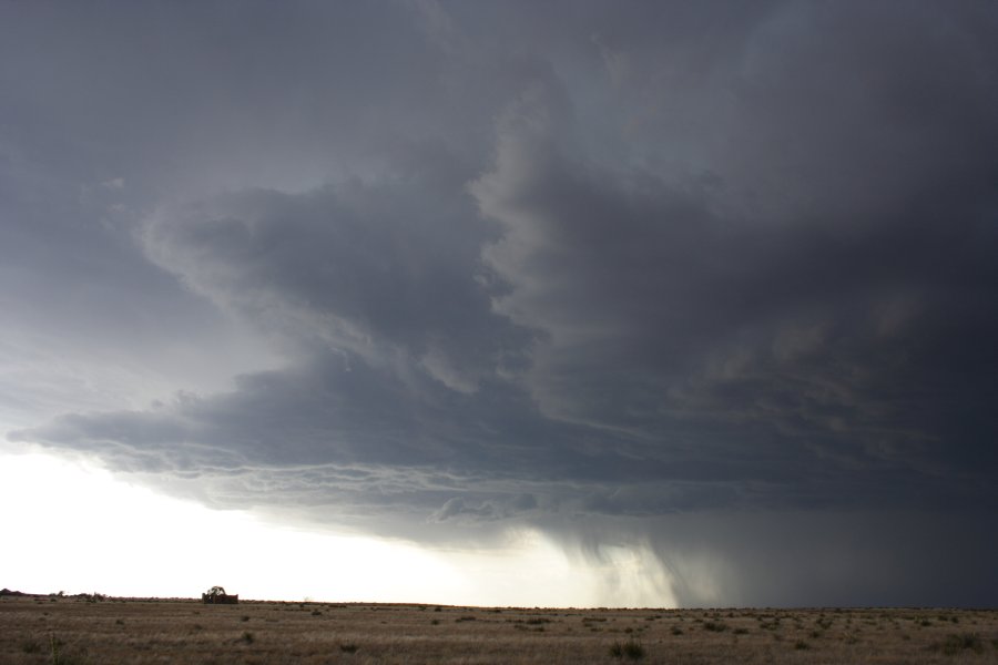 raincascade precipitation_cascade : N of Clayton, New Mexico, USA   2 June 2006