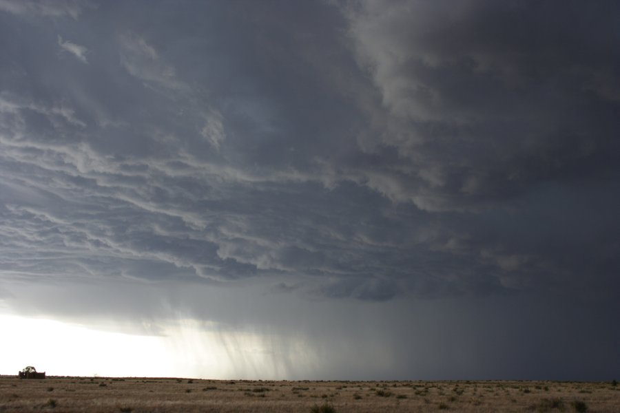 cumulonimbus thunderstorm_base : N of Clayton, New Mexico, USA   2 June 2006