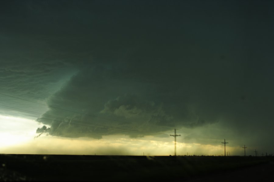 cumulonimbus thunderstorm_base : SW fo Wray, Colorado, USA   5 June 2006