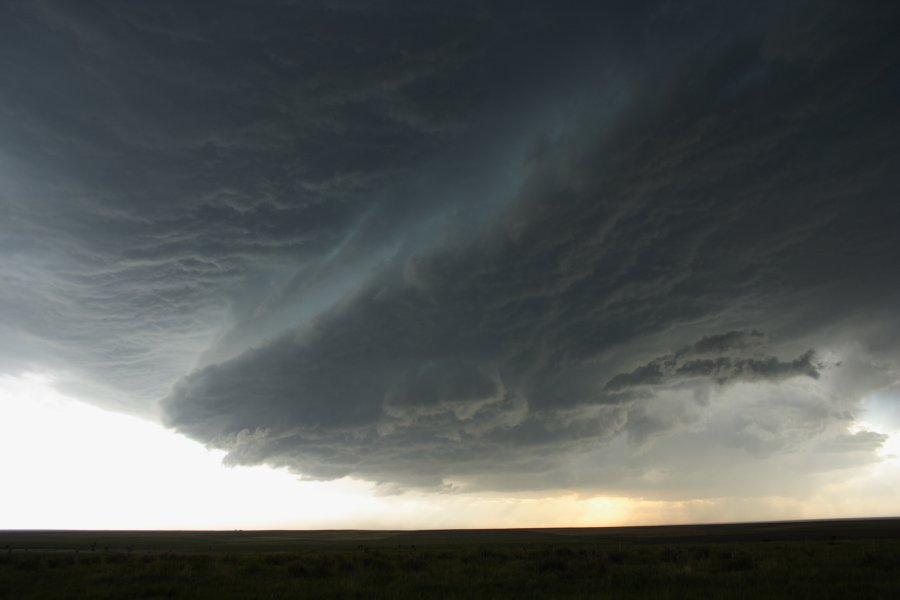 shelfcloud shelf_cloud : SW of Burlington, NSW   5 June 2006