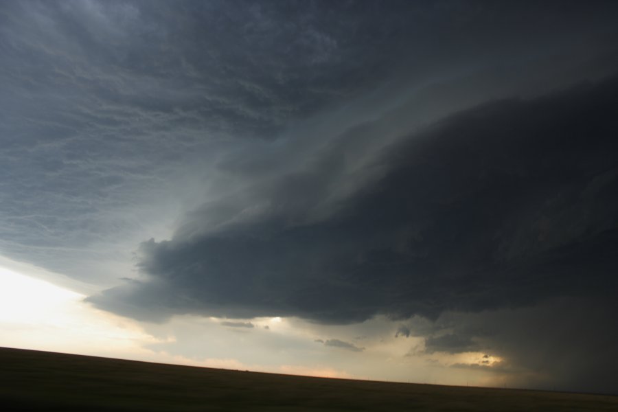 shelfcloud shelf_cloud : SW of Burlington, NSW   5 June 2006