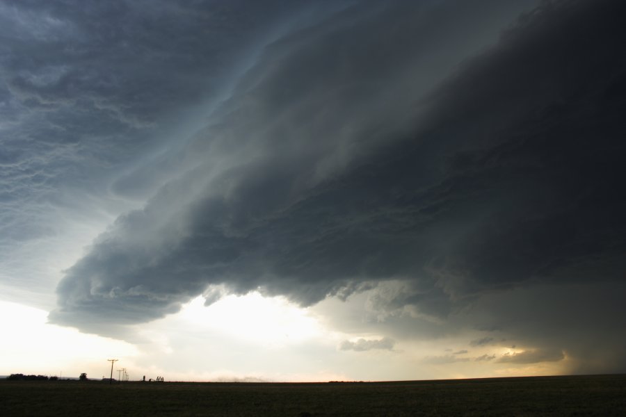 shelfcloud shelf_cloud : SW of Burlington, NSW   5 June 2006