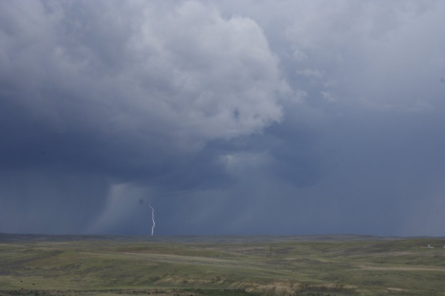 lightning lightning_bolts : near Gillette, Wyoming, USA   9 June 2006