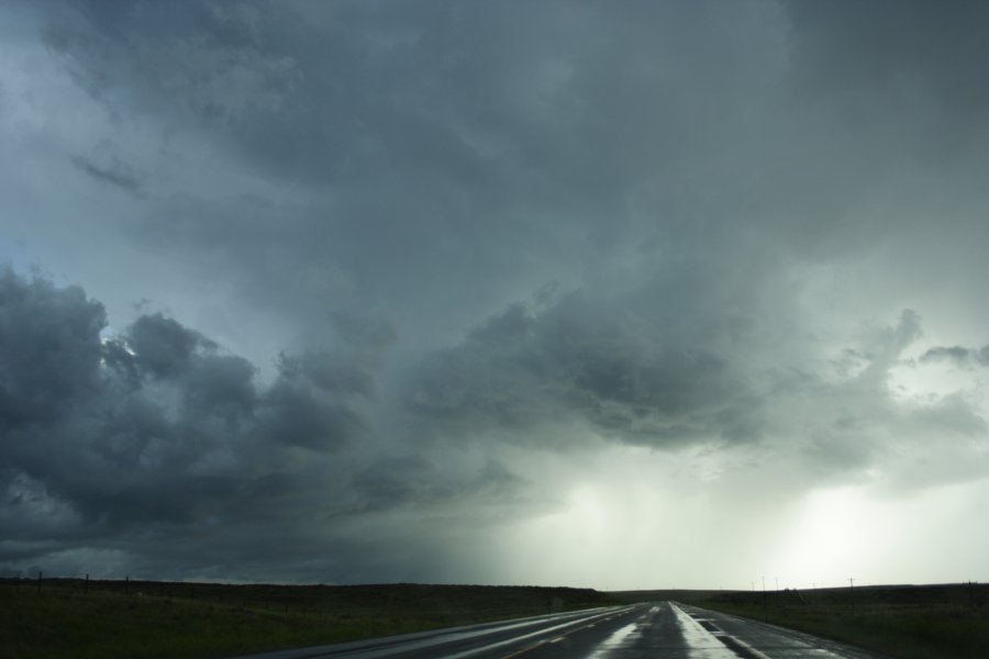 raincascade precipitation_cascade : S of Newcastle, Wyoming, USA   9 June 2006