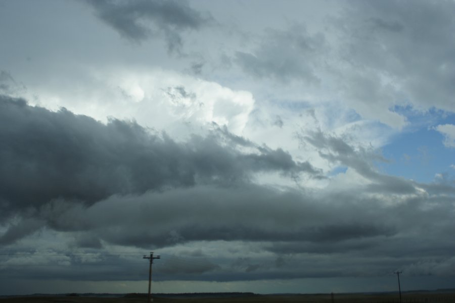 stratocumulus stratocumulus_cloud : S of Newcastle, Wyoming, USA   9 June 2006