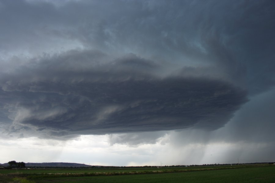 cumulonimbus supercell_thunderstorm : Scottsbluff, Nebraska, USA   10 June 2006