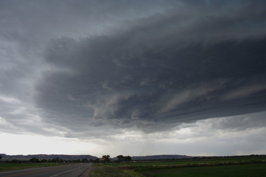 cumulonimbus thunderstorm_base : Scottsbluff, Nebraska, USA   10 June 2006