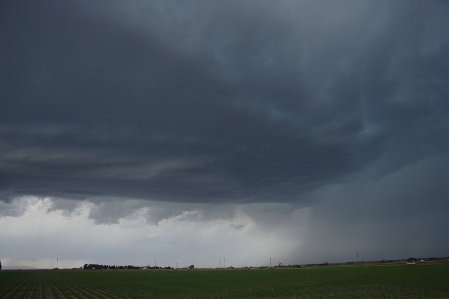 cumulonimbus supercell_thunderstorm : Scottsbluff, Nebraska, USA   10 June 2006