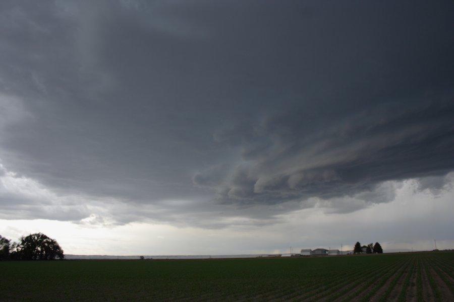 cumulonimbus supercell_thunderstorm : Scottsbluff, Nebraska, USA   10 June 2006