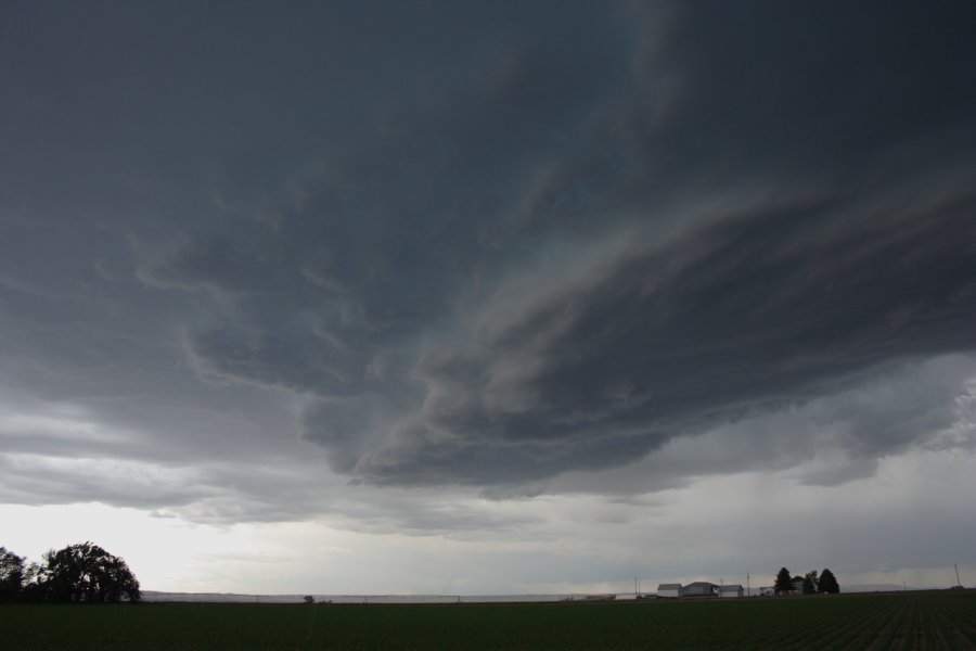 cumulonimbus supercell_thunderstorm : Scottsbluff, Nebraska, USA   10 June 2006