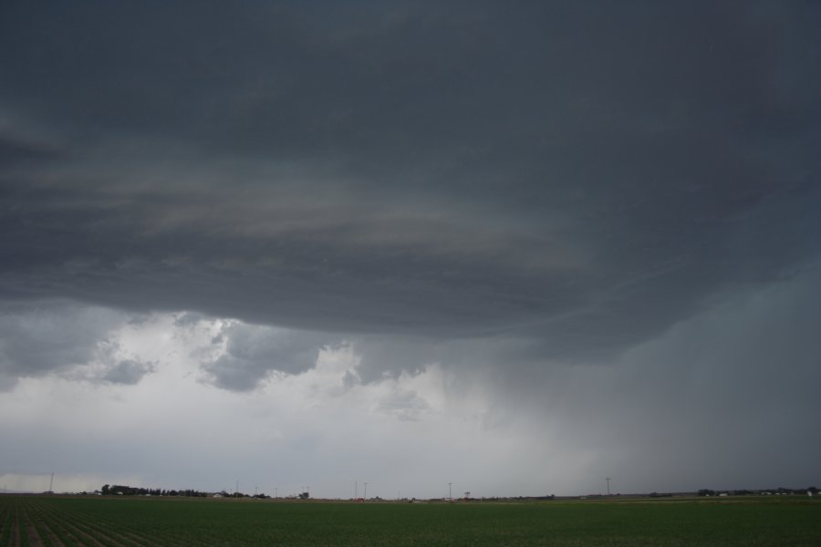 cumulonimbus supercell_thunderstorm : Scottsbluff, Nebraska, USA   10 June 2006