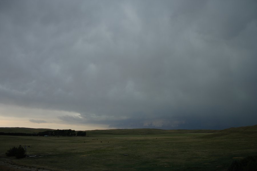 shelfcloud shelf_cloud : N of Authur, Nebraska, USA   10 June 2006