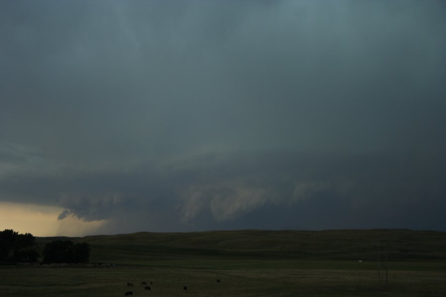 cumulonimbus supercell_thunderstorm : N of Authur, Nebraska, USA   10 June 2006