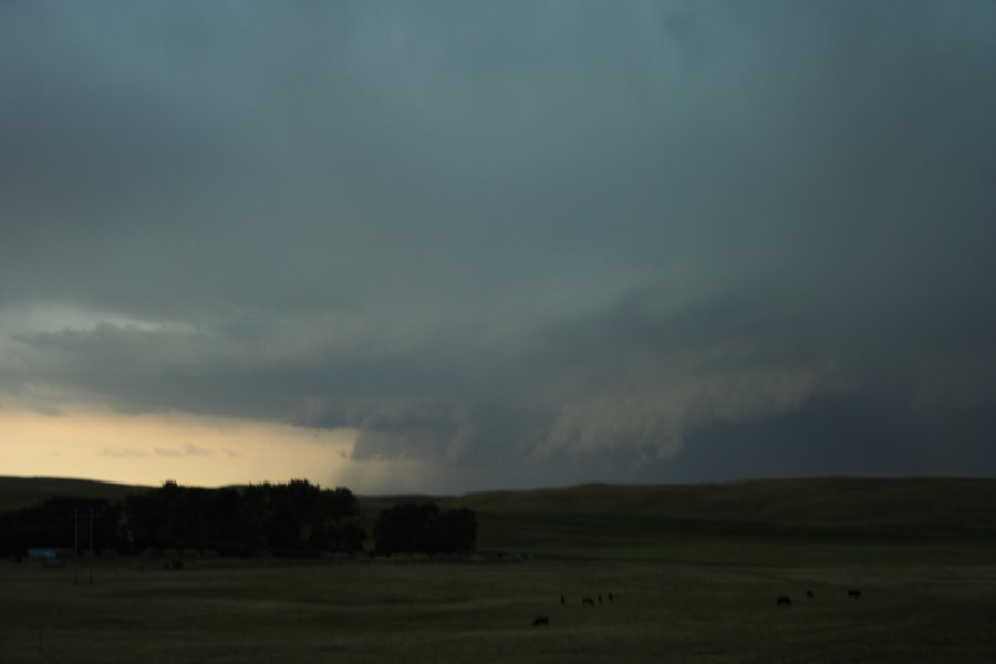 shelfcloud shelf_cloud : N of Authur, Nebraska, USA   10 June 2006