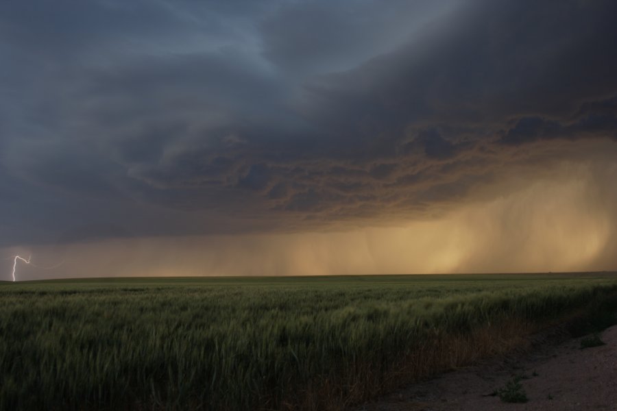 sunset sunset_pictures : S of Fort Morgan, Colorado, USA   11 June 2006